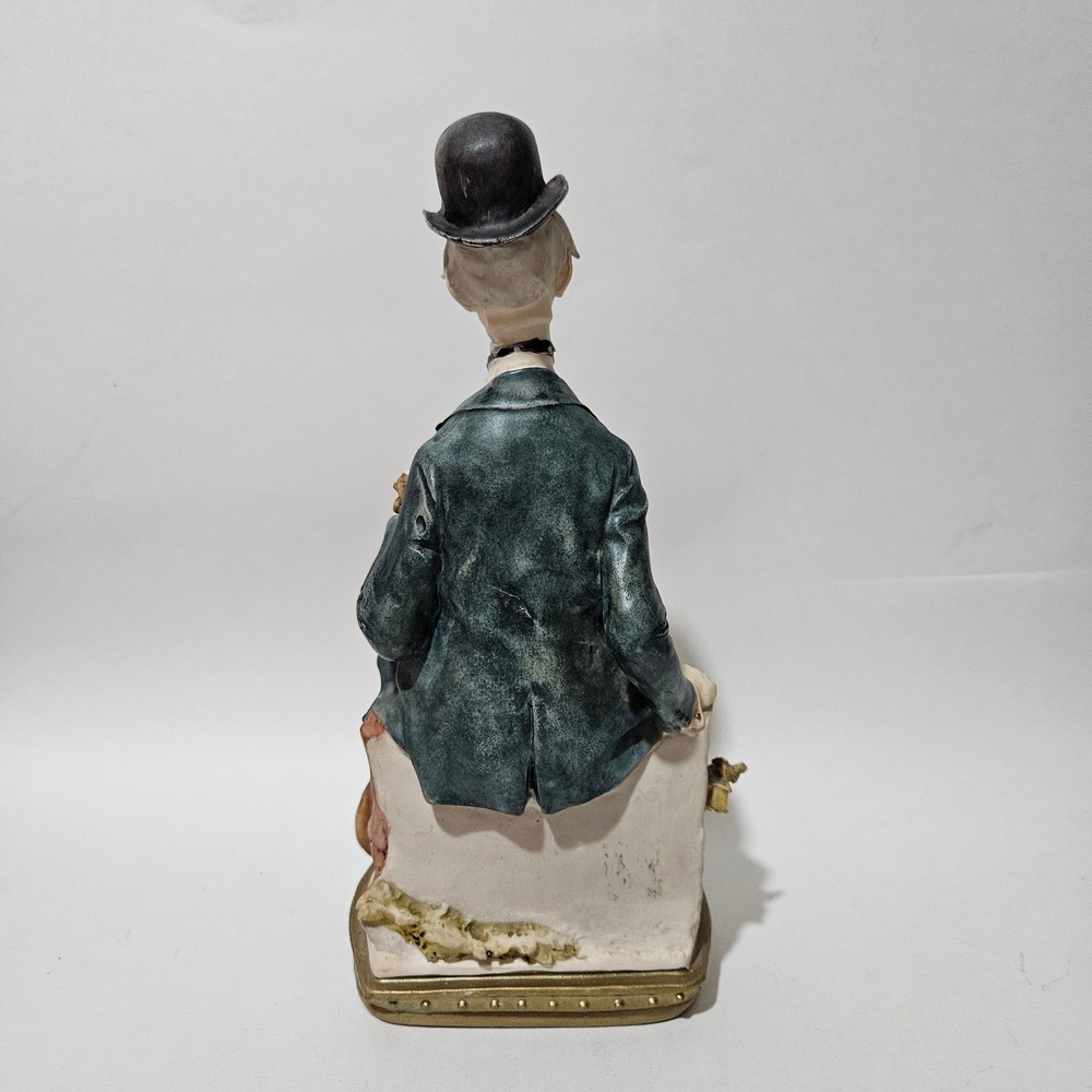 Giuseppe Cappe Doctor Figurine Capodimonte Sculpture Porcelain Statue Italy Art - Picture 4 of 7